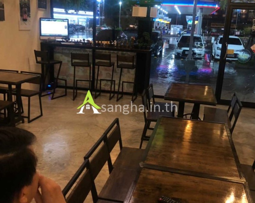 เซ้งด่วน‼️ร้านกาแฟ-อาหาร-ขนมหวาน ตกแต่งสวย @ในปั๊มน้ำมัน ปตท. แยกบางพลู นนทุบุรี