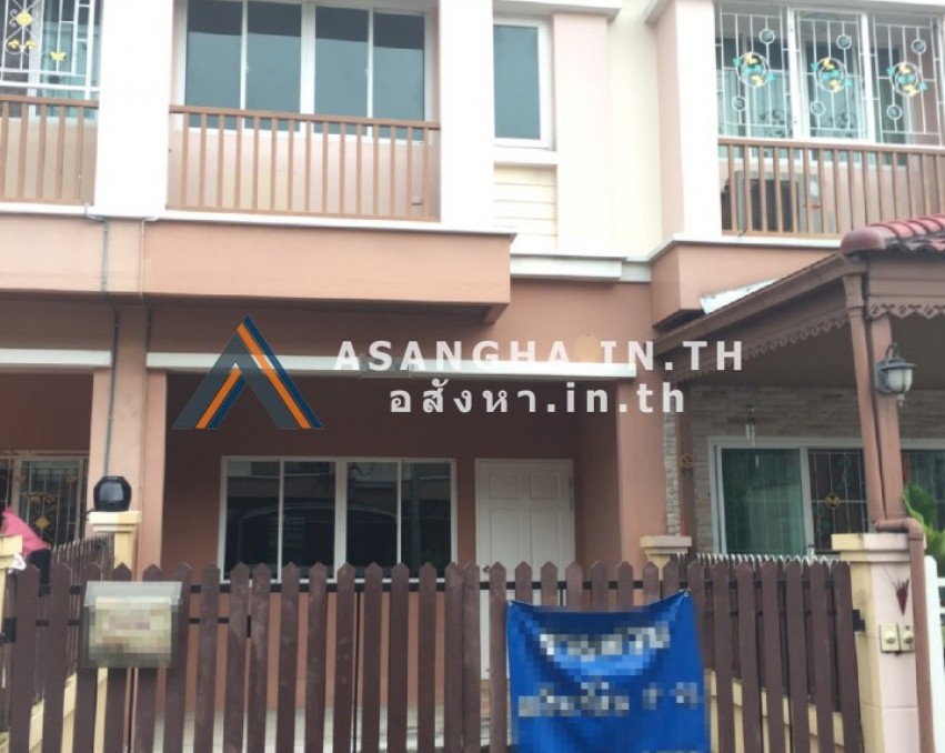 ขาย/เช่าทาวน์เฮ้าส์ราคาถูกเนื้อที่17 ตร.ว. 2ห้องนอน 2ห้องน้ำ อยู่ใกล้เดอะมอลล์บางแคให้เช่า 10,000บาทต่อเดือน