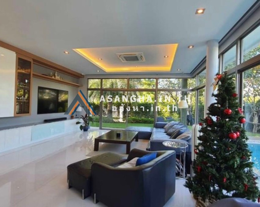 ขายบ้านเดี่ยวหลังใหญ่ เพอร์เฟค มาสเตอร์พีซ รามคำแหง ขนาดที่ดิน 216.2 ตร.ว พื้นที่ใช้สอย 650 ตร.ม. 5 ห้องนอน 7 ห้องน้ำ พร้อมสระว่ายน้ำส่วนตัว บ้านสไตล์โมเดิร์น ลักชัวร์รี่ ในโครงการ เพอร์เฟค มาสเตอร์พี